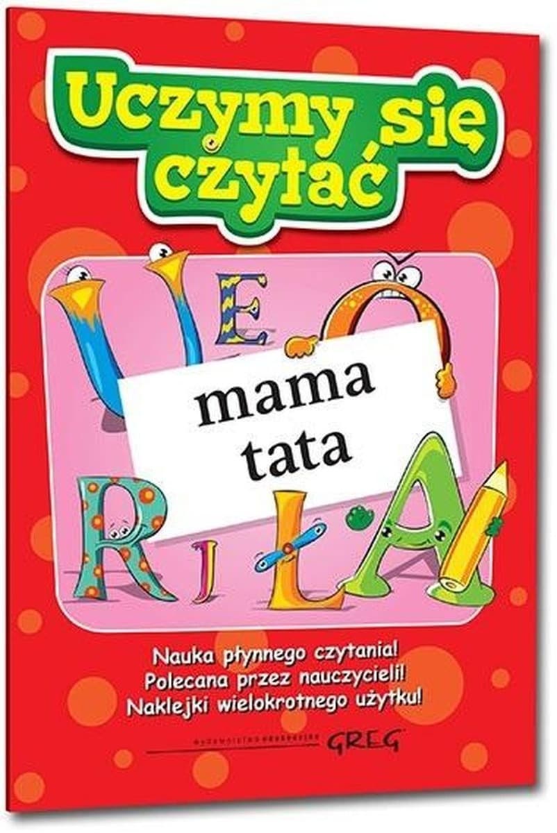 Greg Ćwiczenia Czytamy dla przedszkolaków