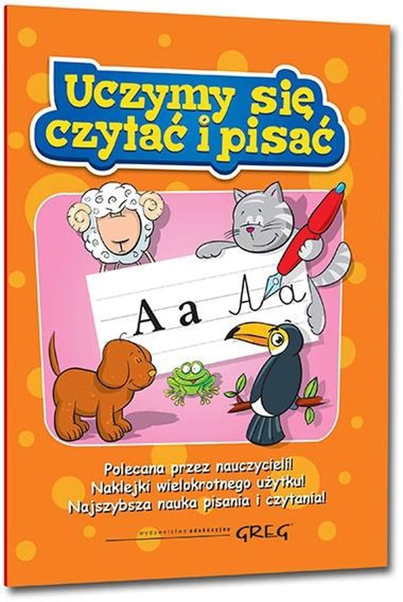 Greg Ćwiczenia Czytamy i Piszemy dla przedszkolaków