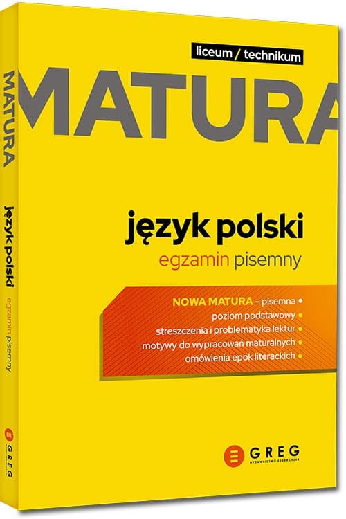Greg Język polski. Repetytorium i Arkusze. Matura 2025