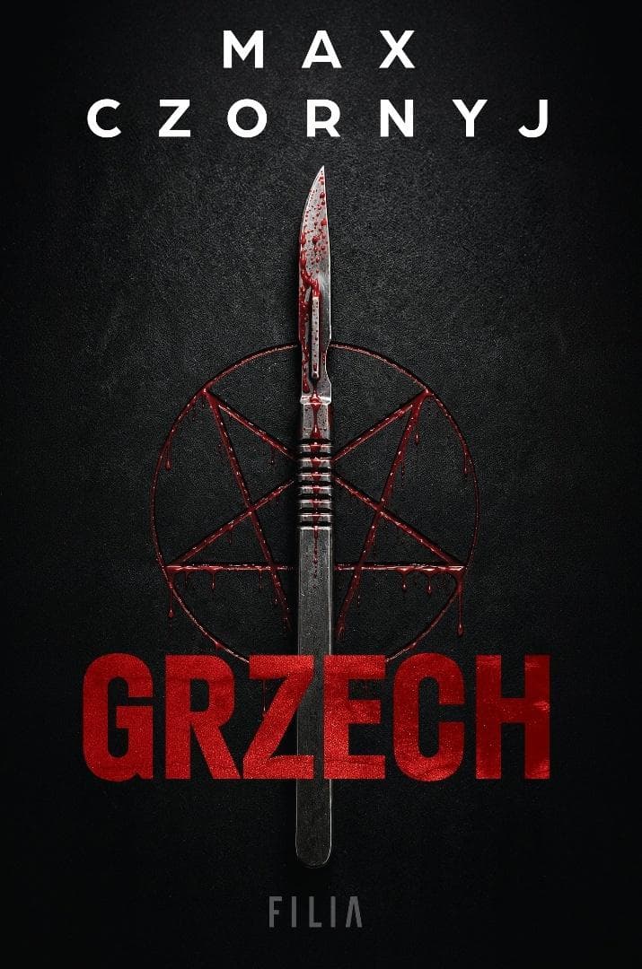 Grzech kryminał Max Czornyj wydanie broszurowe 400 stron