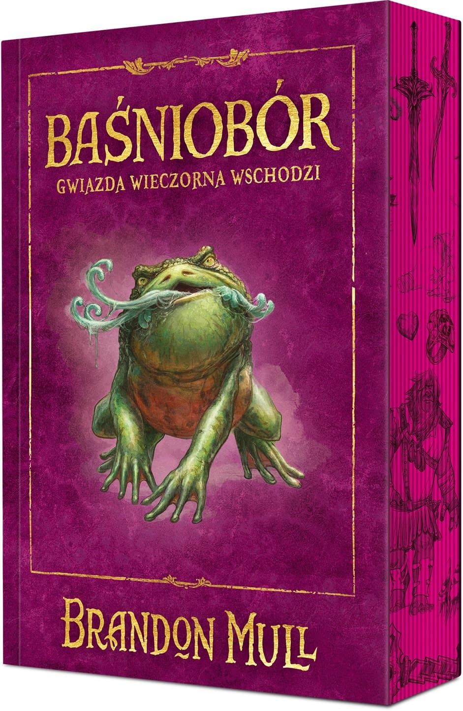 Gwiazda Wieczorna wschodzi. Baśniobór Tom 2 (ilustrowane brzegi)