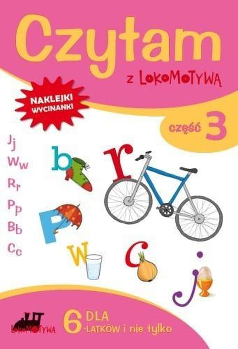 GWO Lokomotywa: Czytam z... cz.3 J, W, R, P, B, C