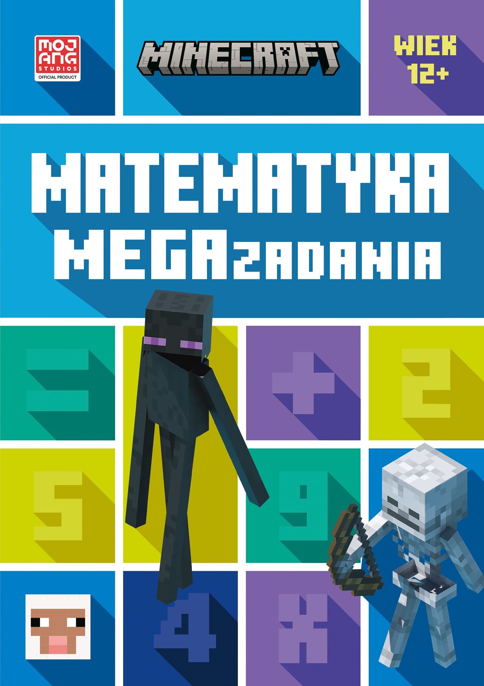 HarperKids Minecraft. Matematyka. Megazadania 12+ - ćwiczenia i zabawa