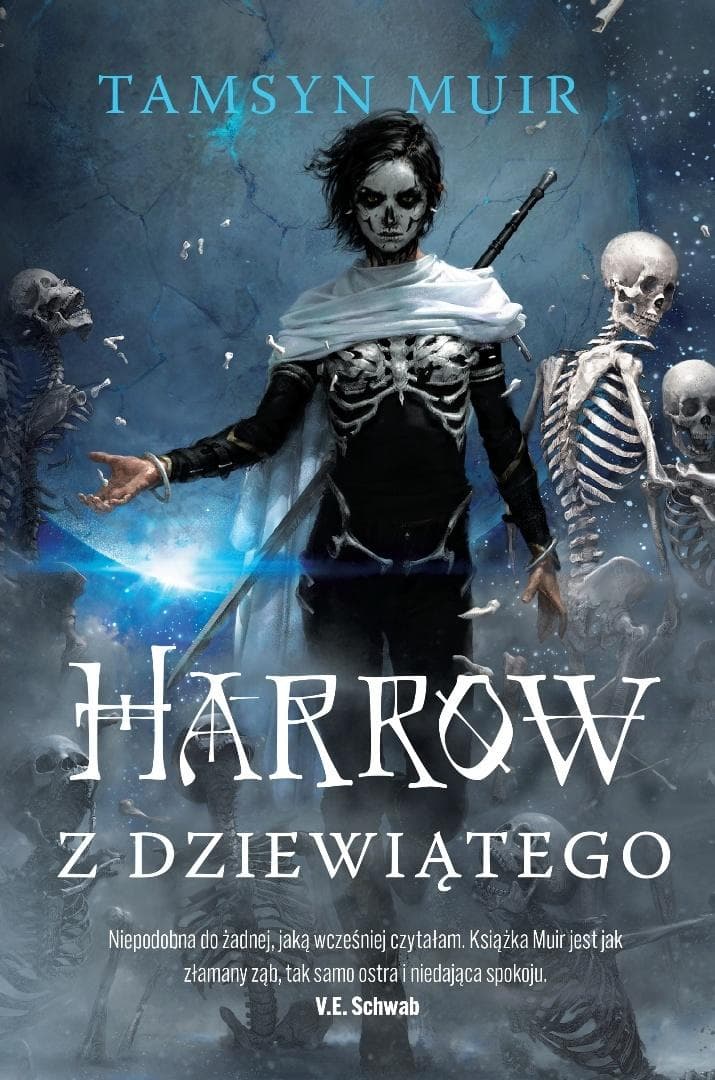 Harrow z Dziewiątego - Tamsyn Muir - Fantastyka Fantasy 576 stron