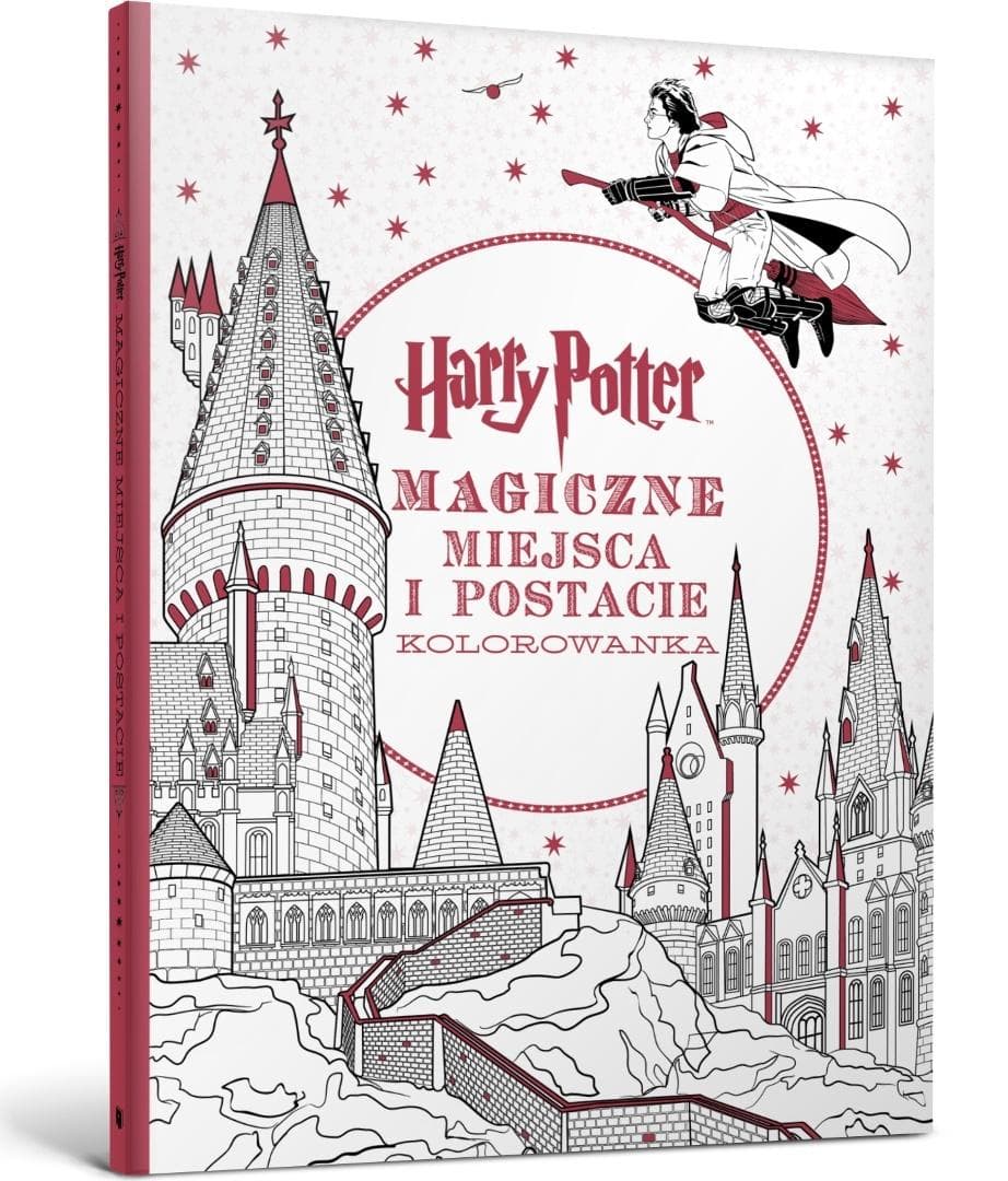 Harry Potter Kolorowanka Magiczne miejsca i postacie 96 stron