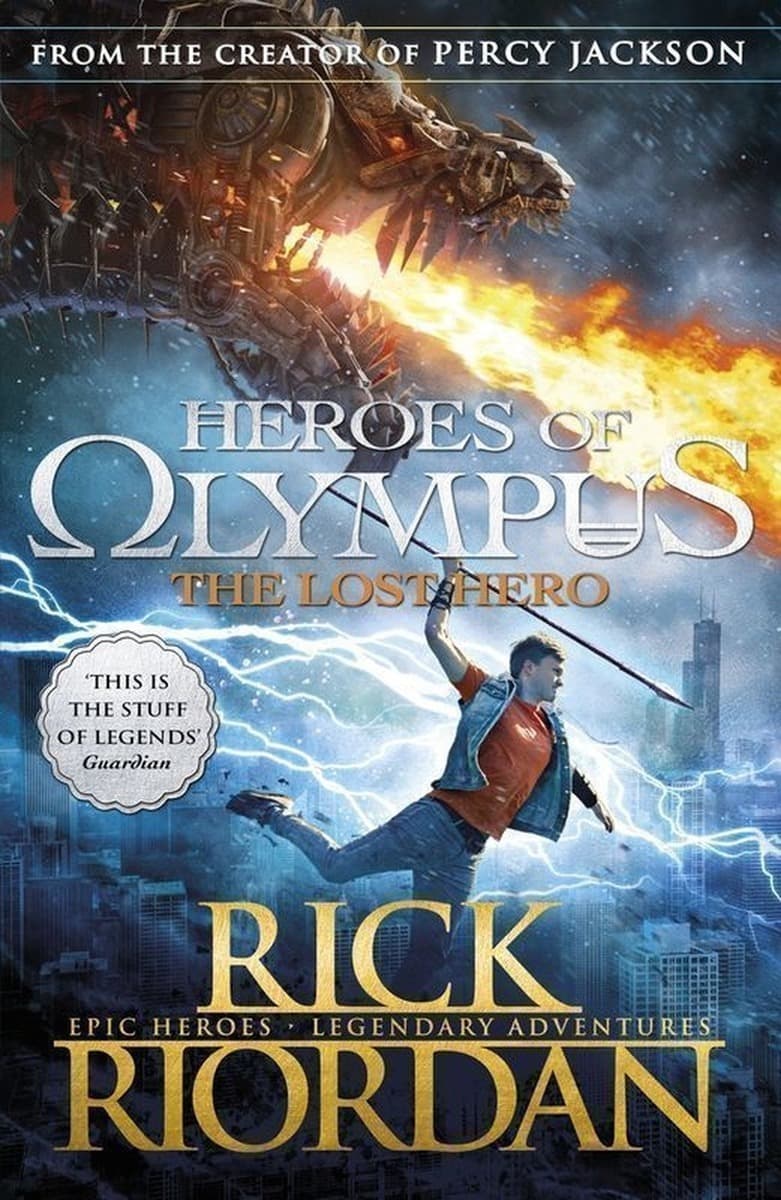 Heroes of Olympus. The Lost Hero (Book 1) wer. angielska
