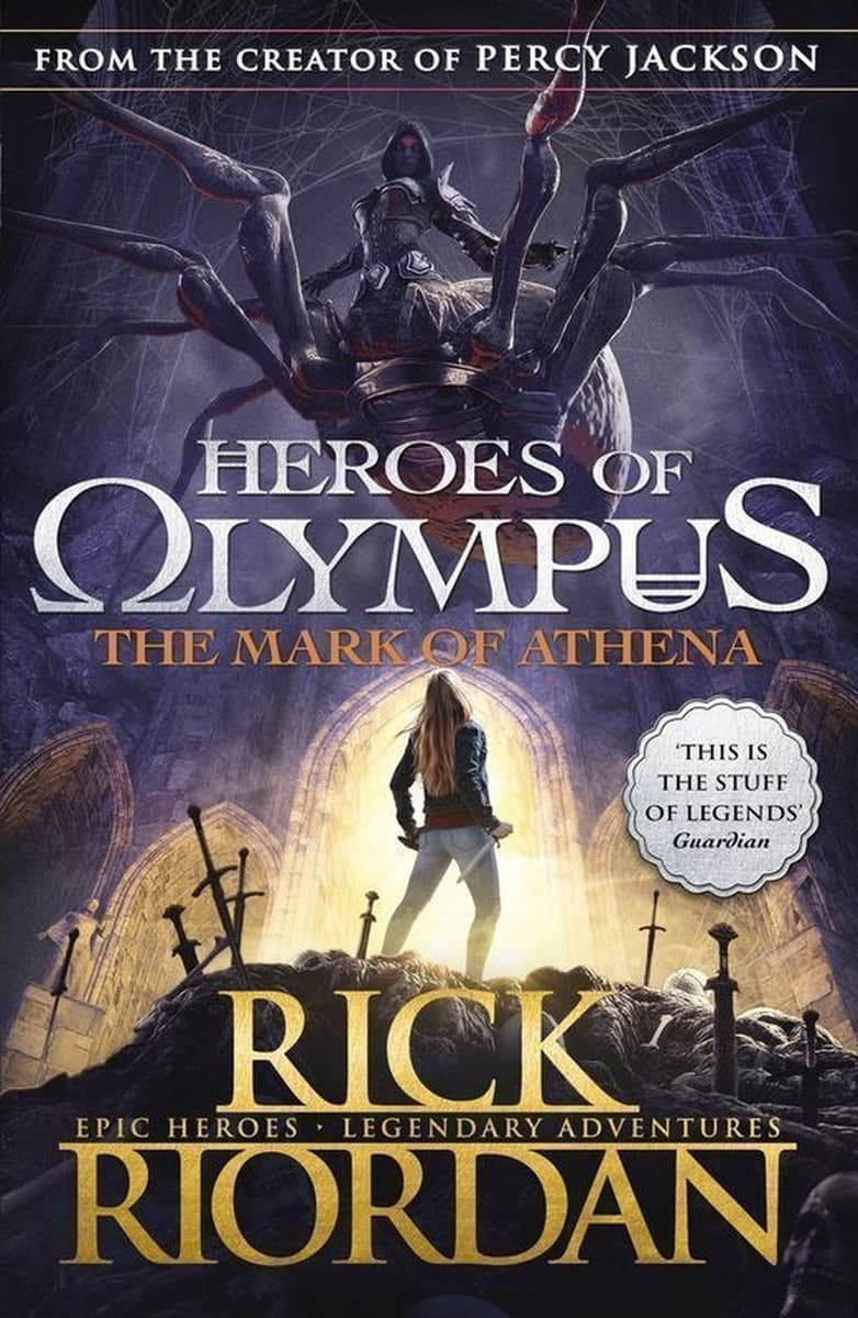 Heroes of Olympus. The Mark of Athena (Book 3) wer. angielska