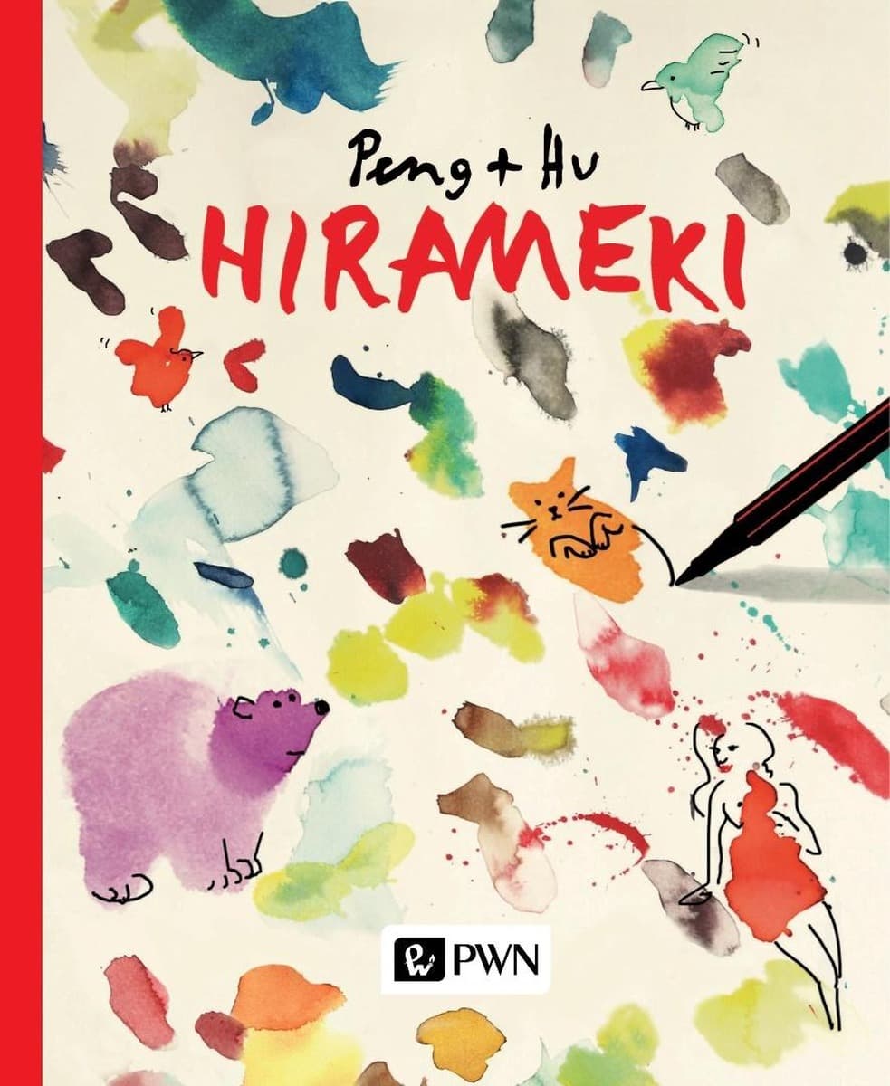 Hirameki Peng + Hu - Kreatywna książka do rysowania i kolorowania