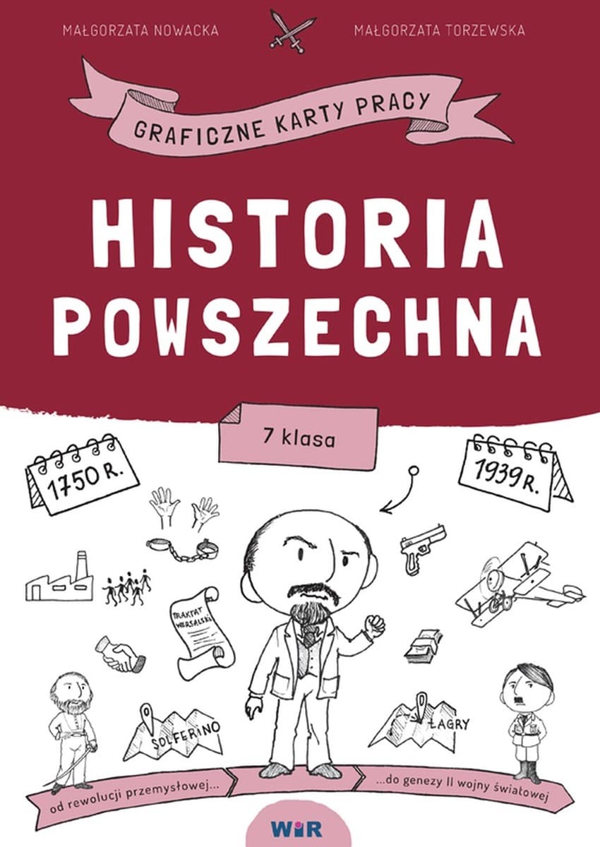 Historia powszechna Karty pracy graficzne dla klasy 7