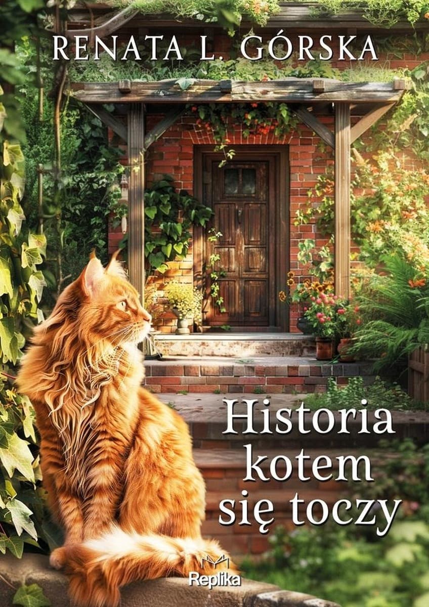 Historia tocząca się wokół kota - powieść Replika 2024
