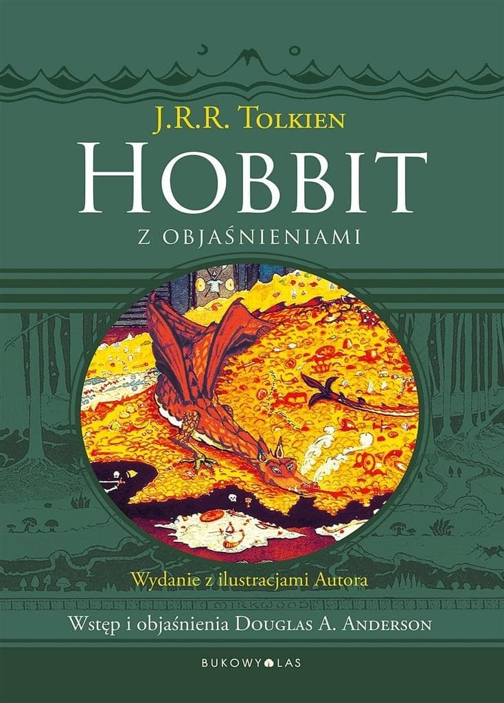 Hobbit z objaśnieniami wydanie kolekcjonerskie broszurowe J.R.R. Tolkien