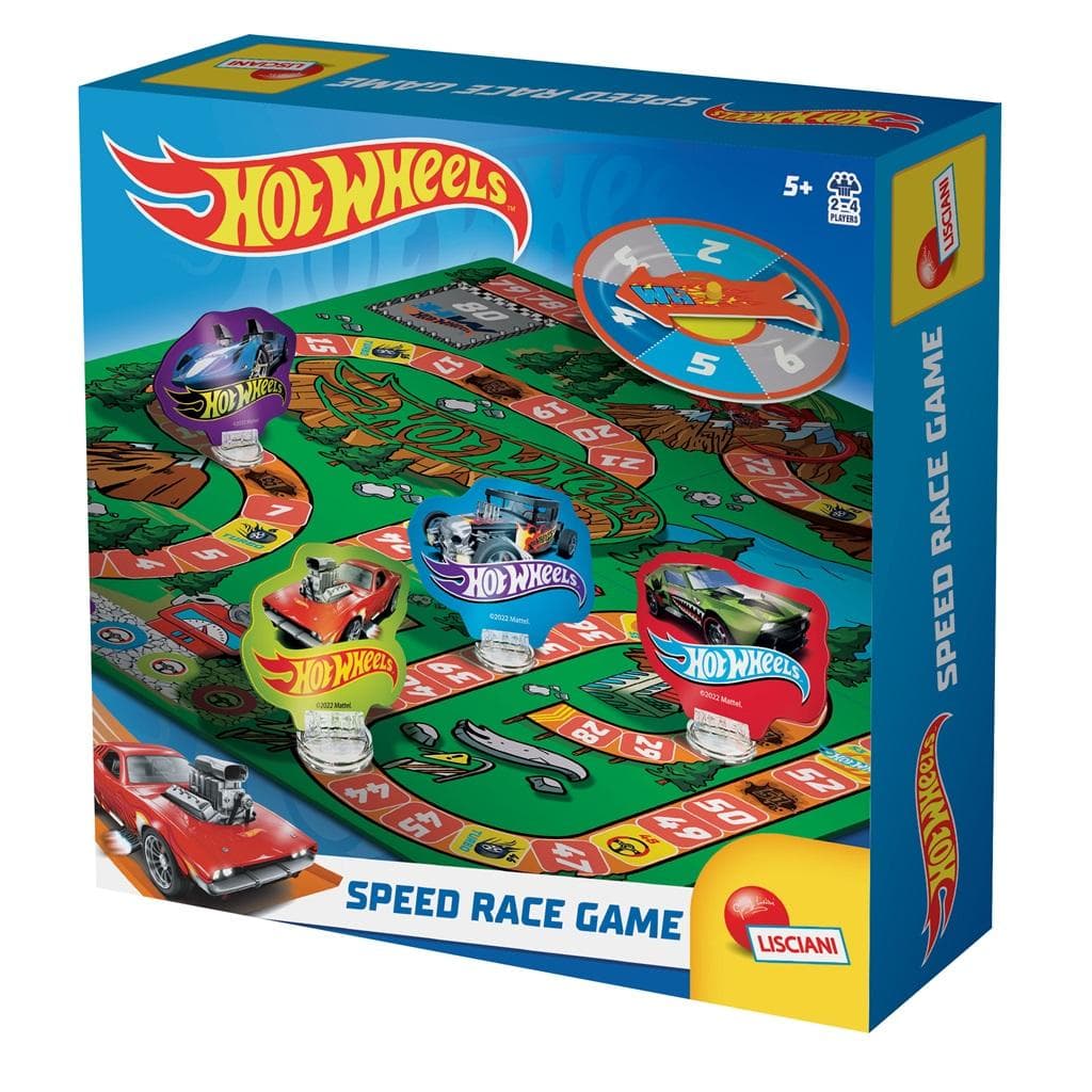 Gra Planszowa Hot Wheels Wyścigowa Przygoda dla Całej Rodziny