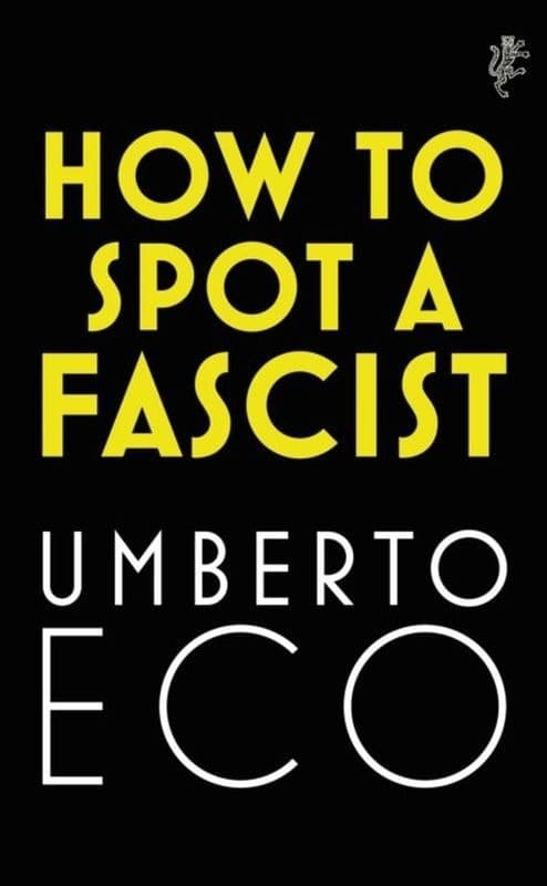 How to Spot a Fascist wer. angielska