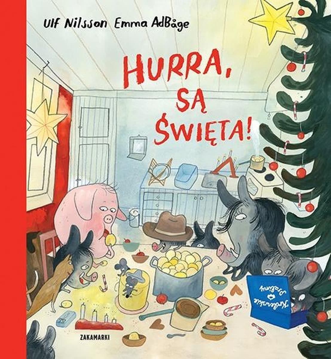 Hurra, są Święta! - Ulf Nilson, Emma Adbage - książka dla dzieci