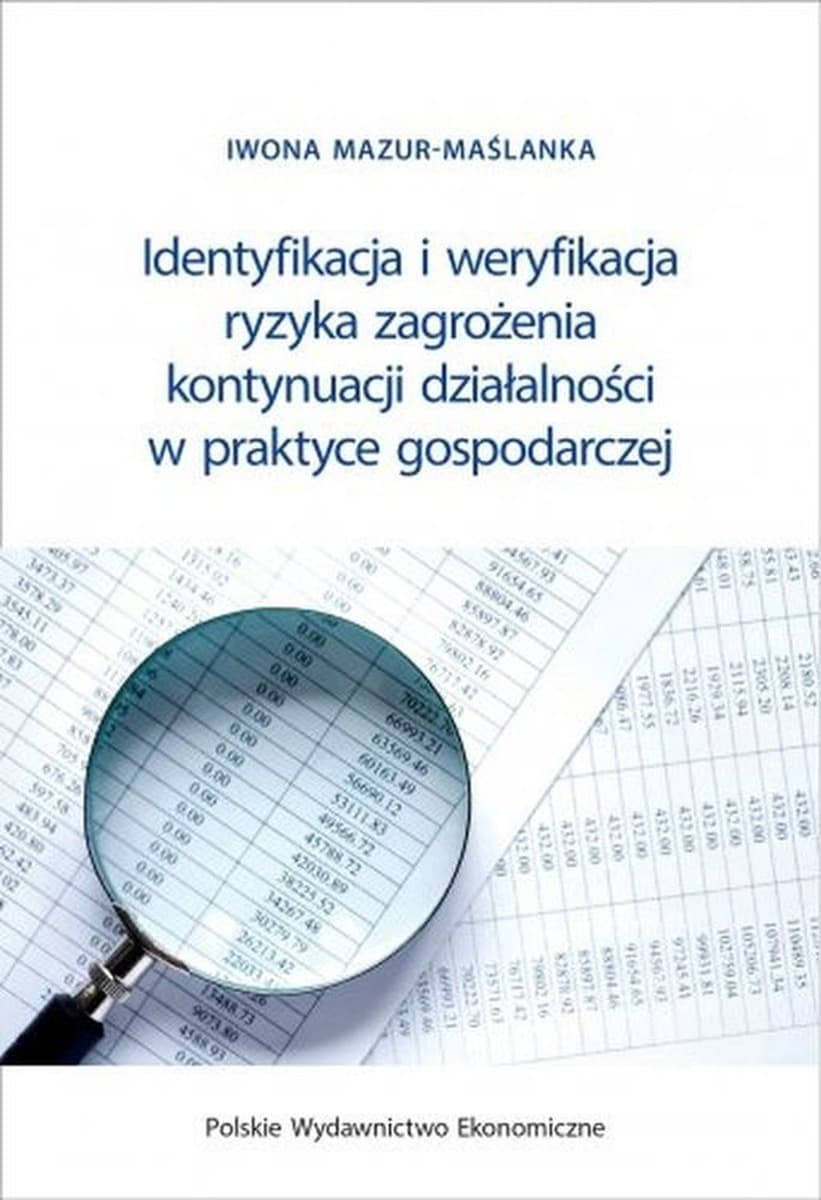 Identyfikacja i weryfikacja ryzyka. Kontynuacja działalności