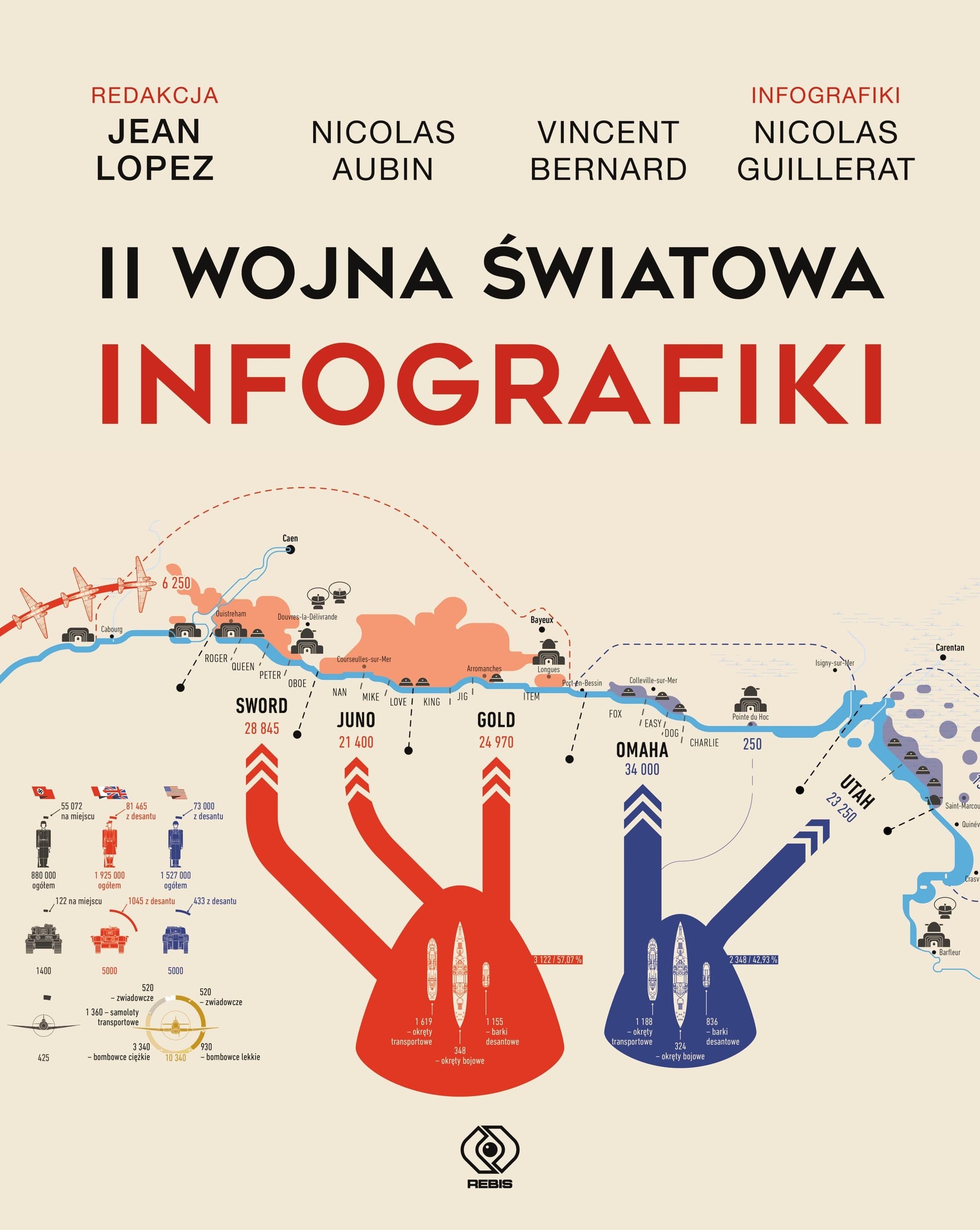 II wojna światowa. Infografiki wyd.