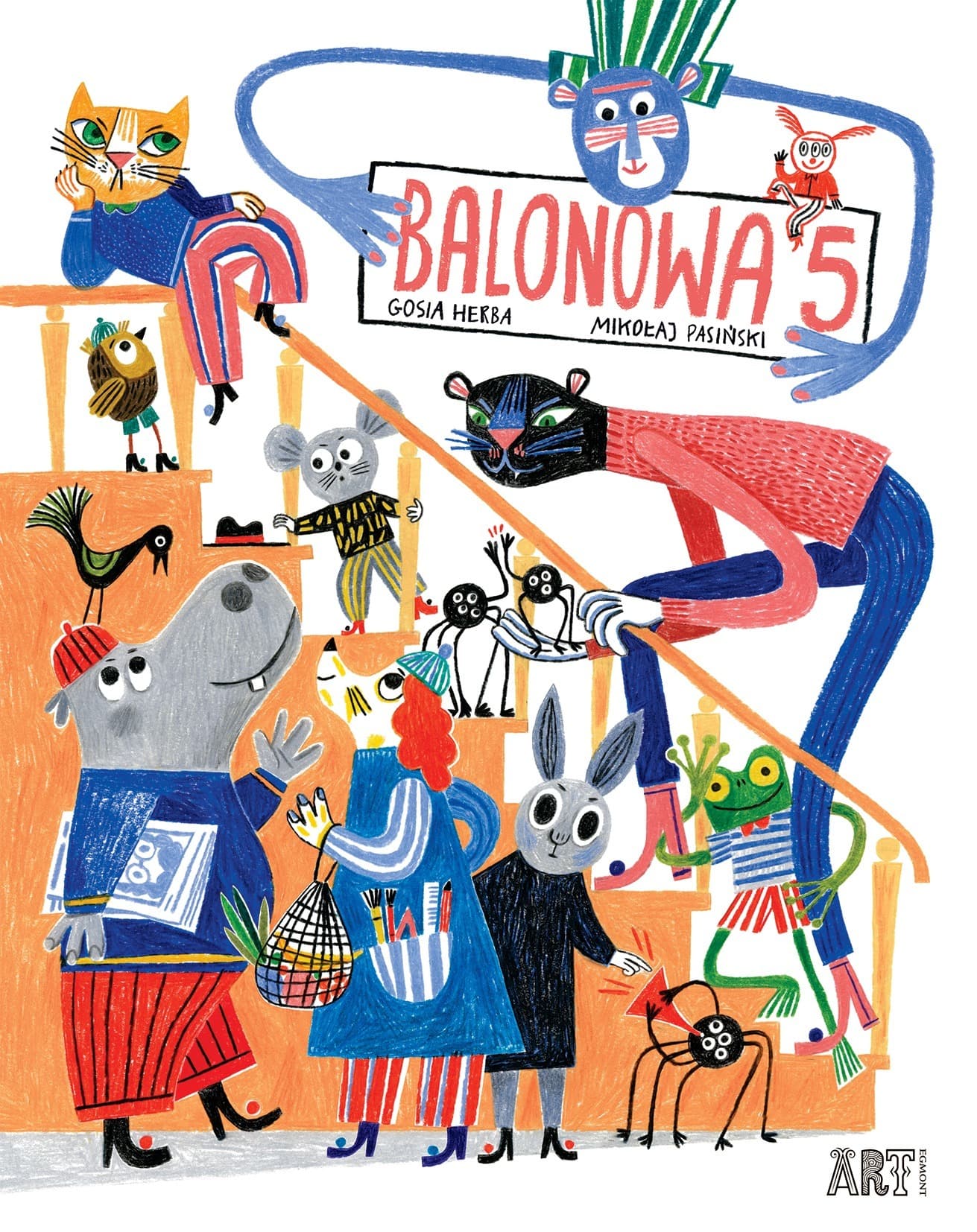 Ilustrowana książka dla dzieci Kamienica Balonowa 5 Egmont