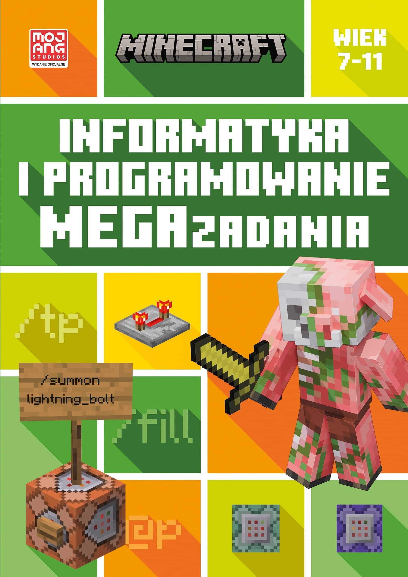 Informatyka i Programowanie. Minecraft Megazadania 7-11 lat