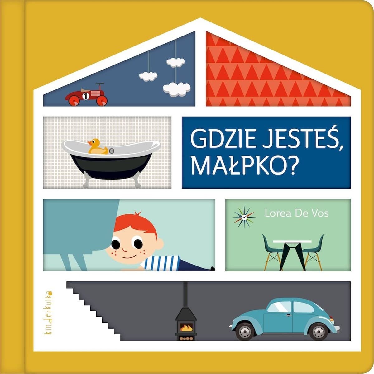 Interaktywna książeczka kartonowa dla dzieci Gdzie jesteś małpko?