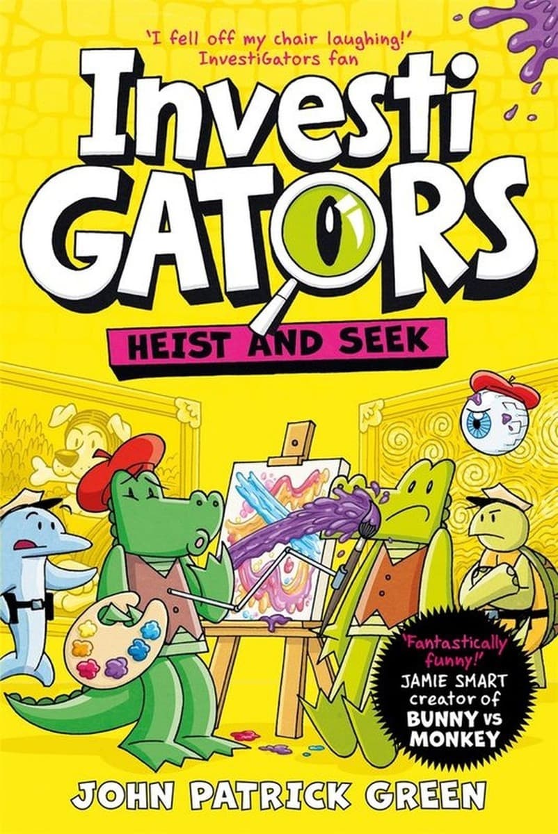 InvestiGators. Heist and Seek ksiazka