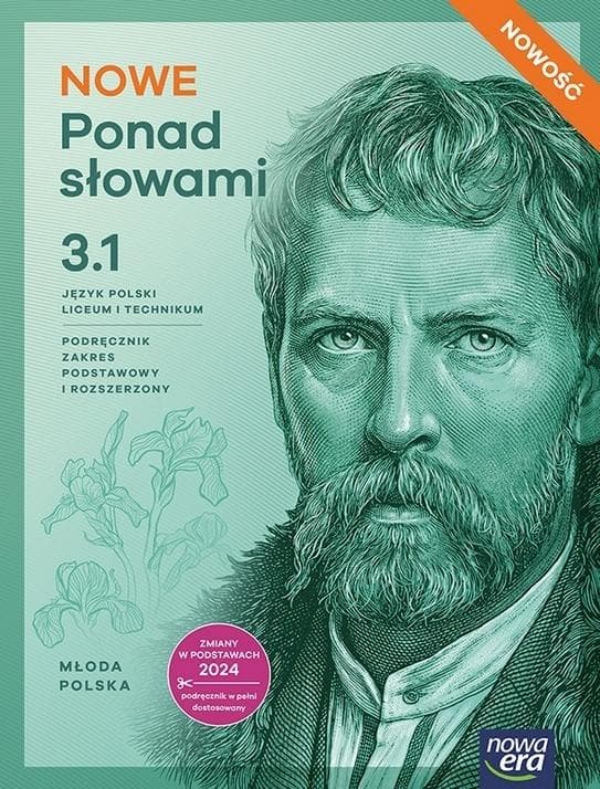 Język polski klasa 3 część 1 Nowe Ponad słowami podręcznik zakres podstawowy i rozszerzony