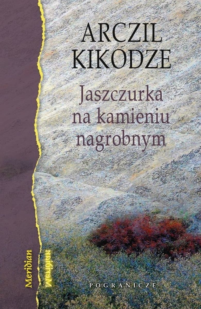 Jaszczurka na kamieniu nagrobnym
