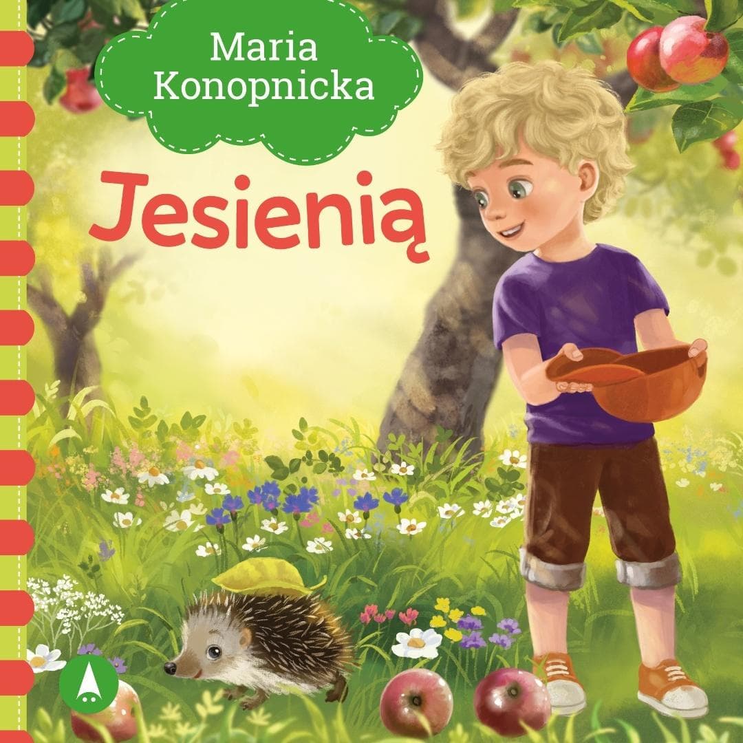 Jesienią - Maria Konopnicka książka dla dzieci 6 stron