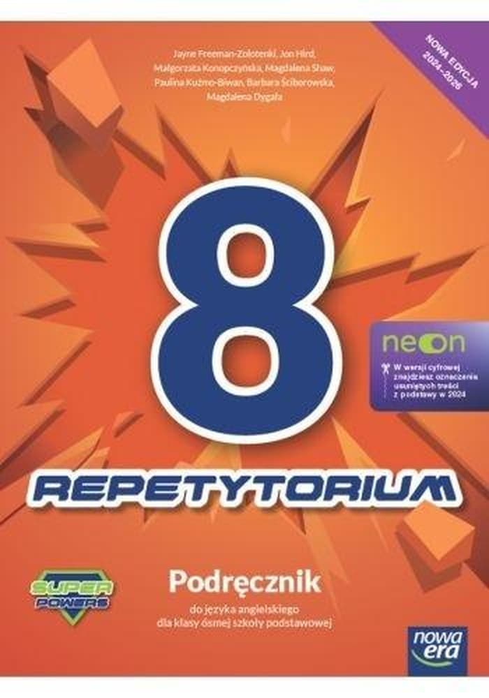Język angielski Klasa 8 Super Powers NEON Podręcznik - SP 2024