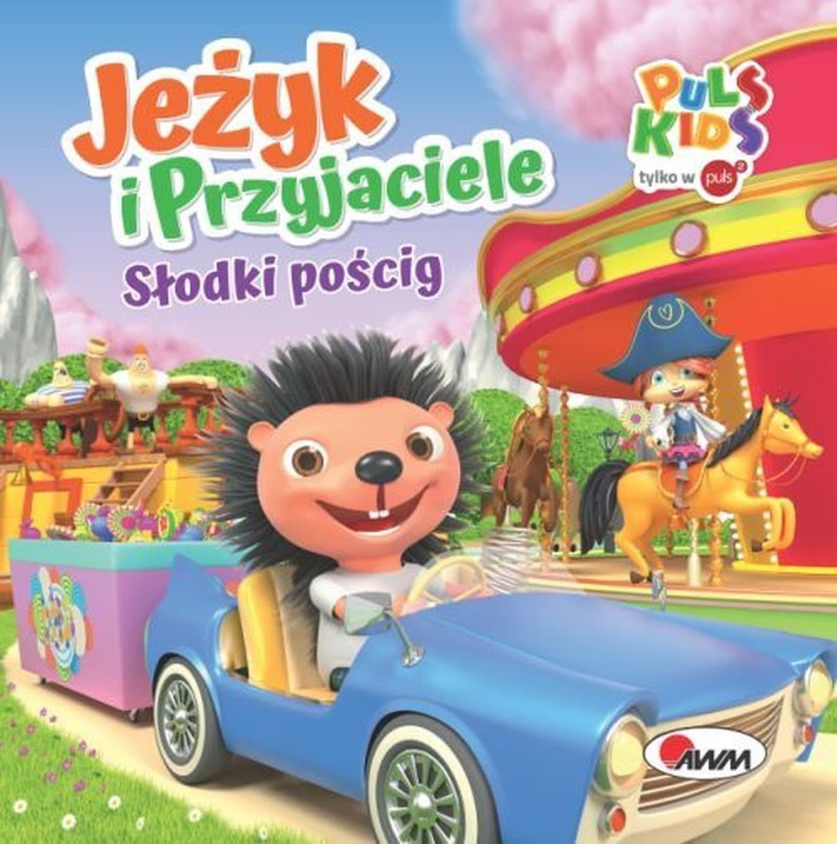Jeżyk i przyjaciele. Wierszowana historyjka o słodkim pościgu