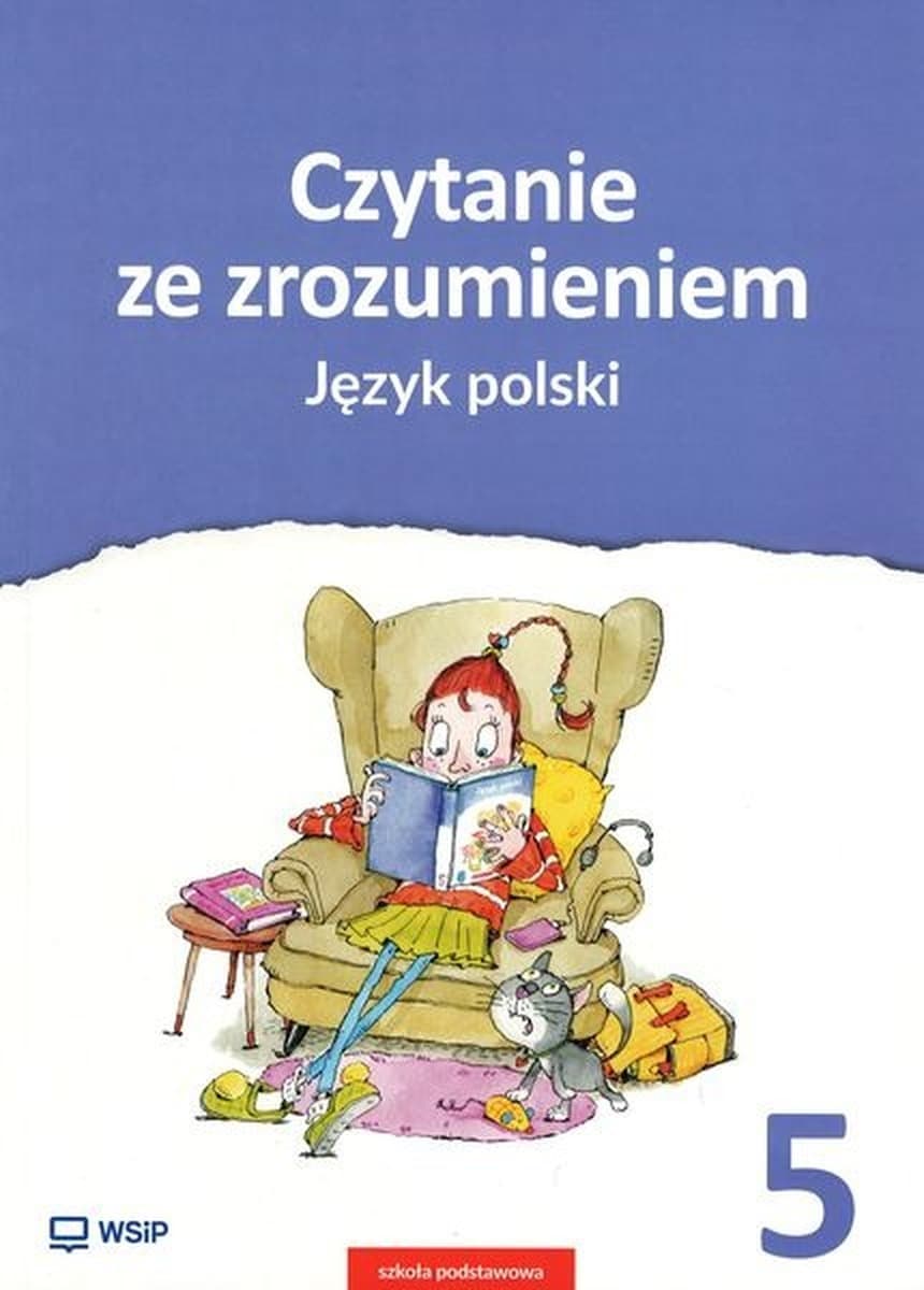 Język polski czytanie ze zrozumieniem zeszyt ćwiczeń dla klasy 5 szkoły podstawowej 181037