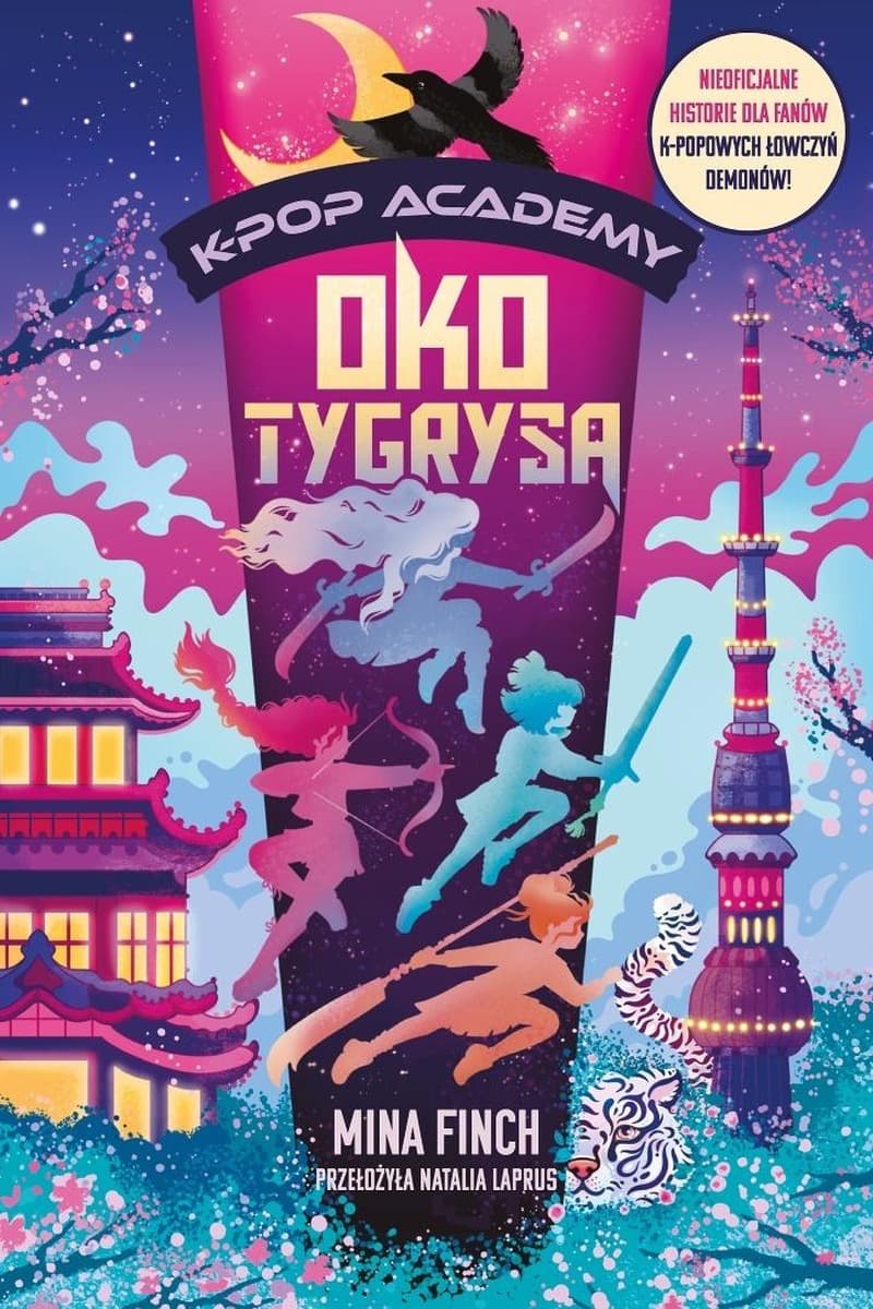 K-Pop Academy Tom 5 Oko tygrysa - Mina Finch książka dla młodzieży
