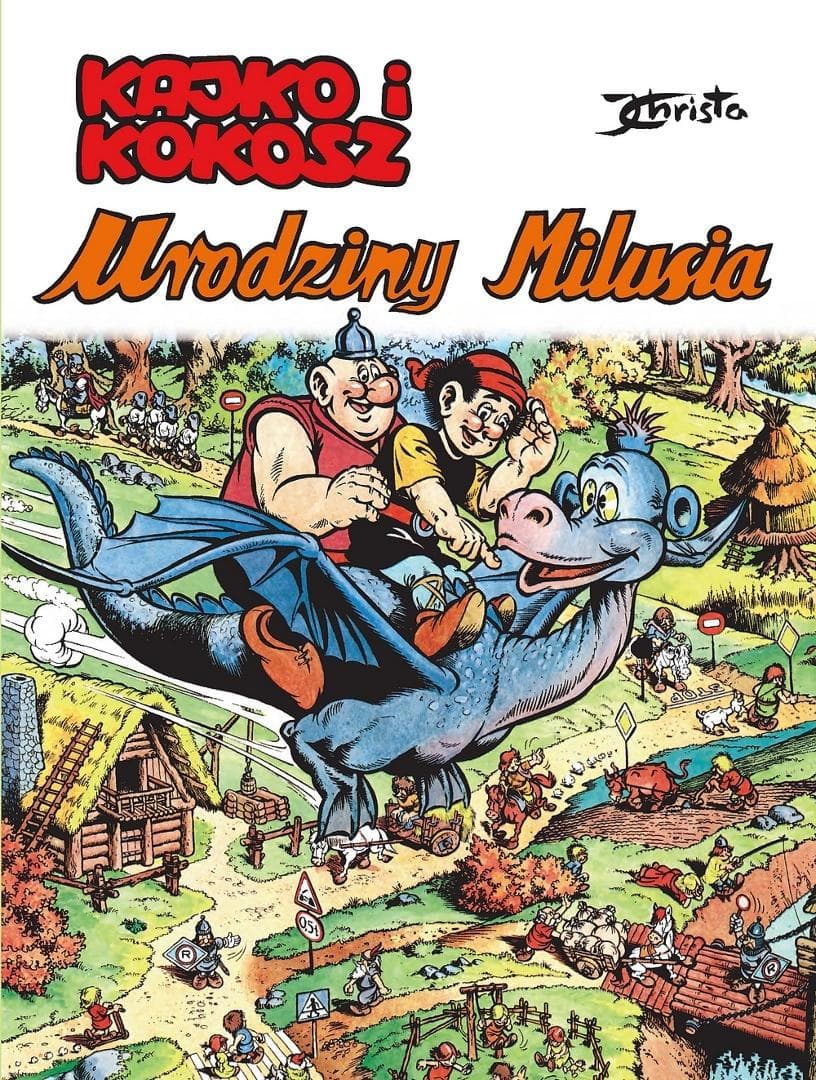 Kajko i Kokosz Urodziny Milusia komiks Janusz Christa 48 stron