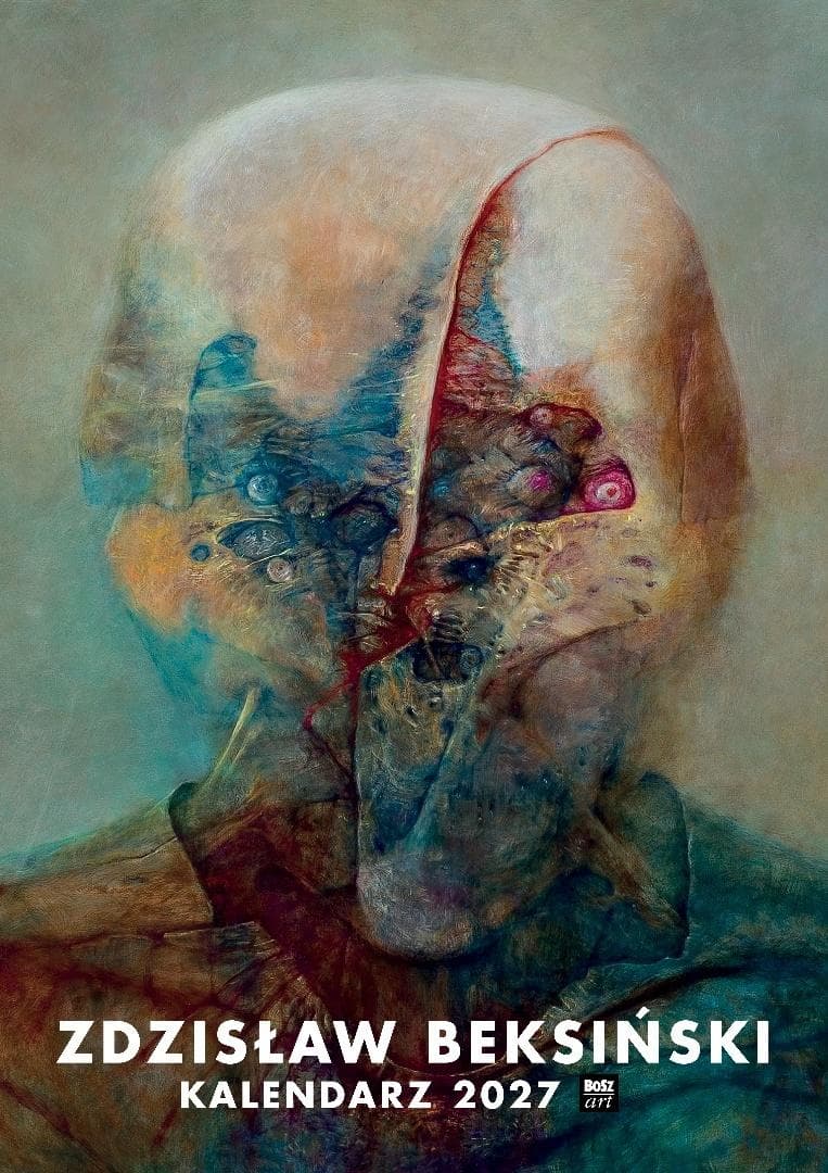 Kalendarz ścienny 2027 Beksiński wzór 10 A3 300x421 mm
