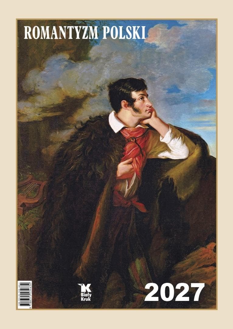 Kalendarz ścienny 2027 Romantyzm polski wyd. Biały Kruk 305x430 mm
