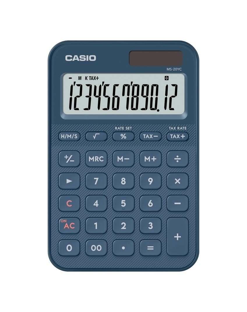 Kalkulator biurowy Casio MS-20YC-NY 10-cyfrowy