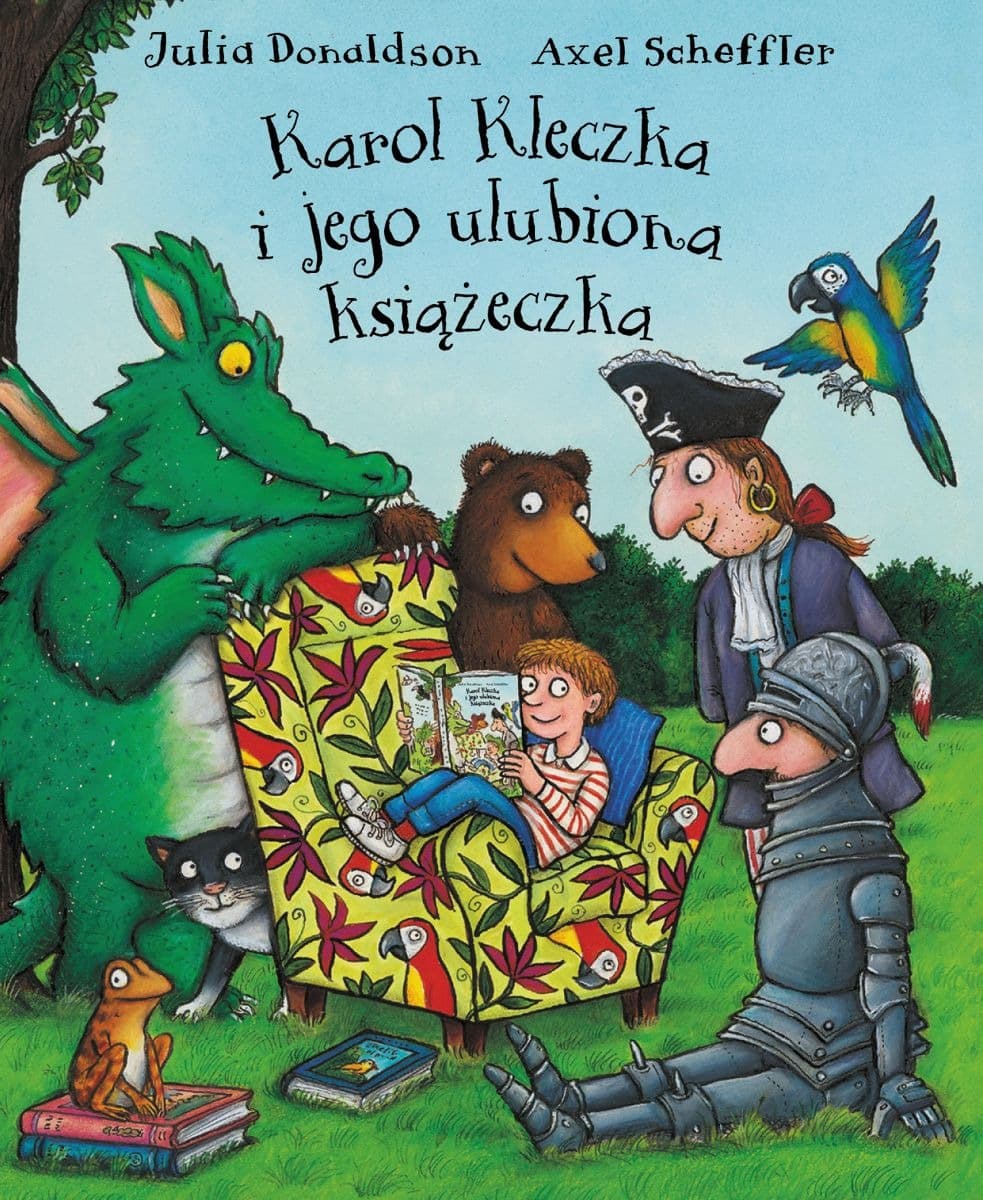 Karol Kleczka i jego ulubiona książeczka - książeczka dla dzieci