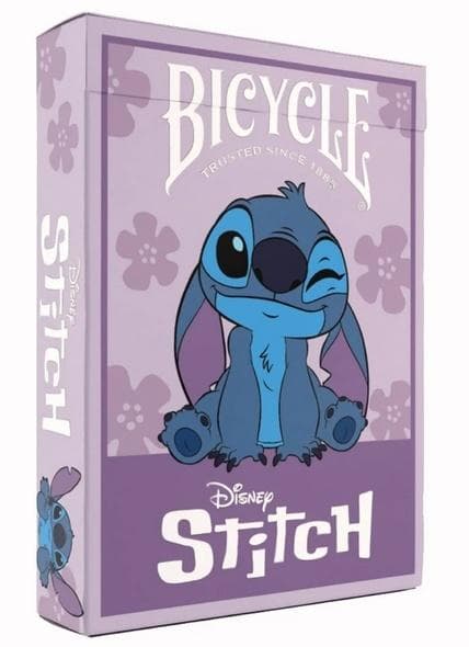 Karty do gry Bicycle Disney Stitch Purple