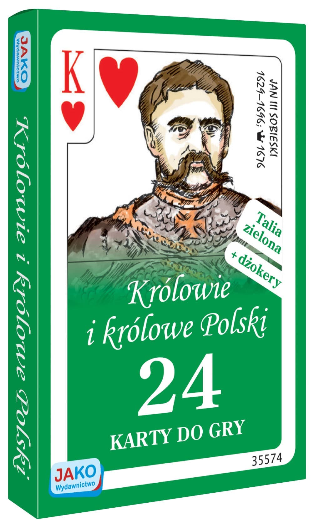 Karty do Gry Królowie i Królowe Polski 24