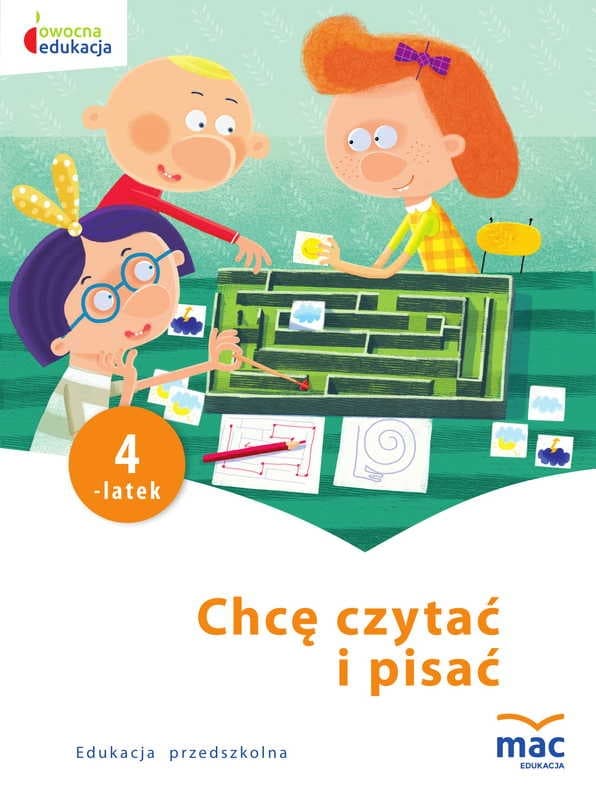 Karty Pracy dla Czterolatków Rozwijające Czytanie i Pisanie