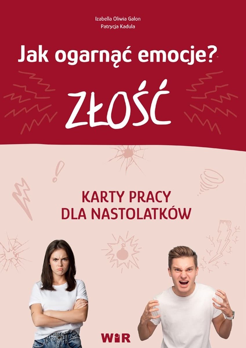 Karty pracy Jak ogarnąć emocje? Złość dla nastolatków