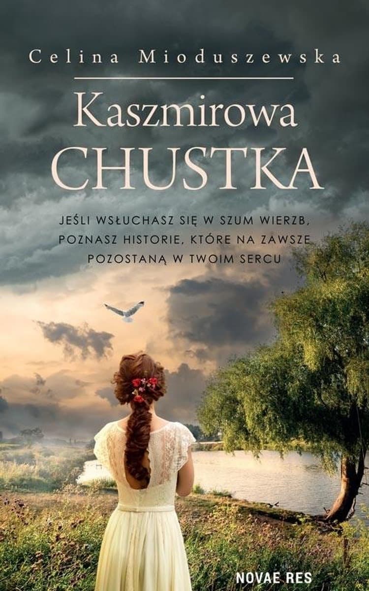 Kaszmirowa chusta damska elegancka miękka