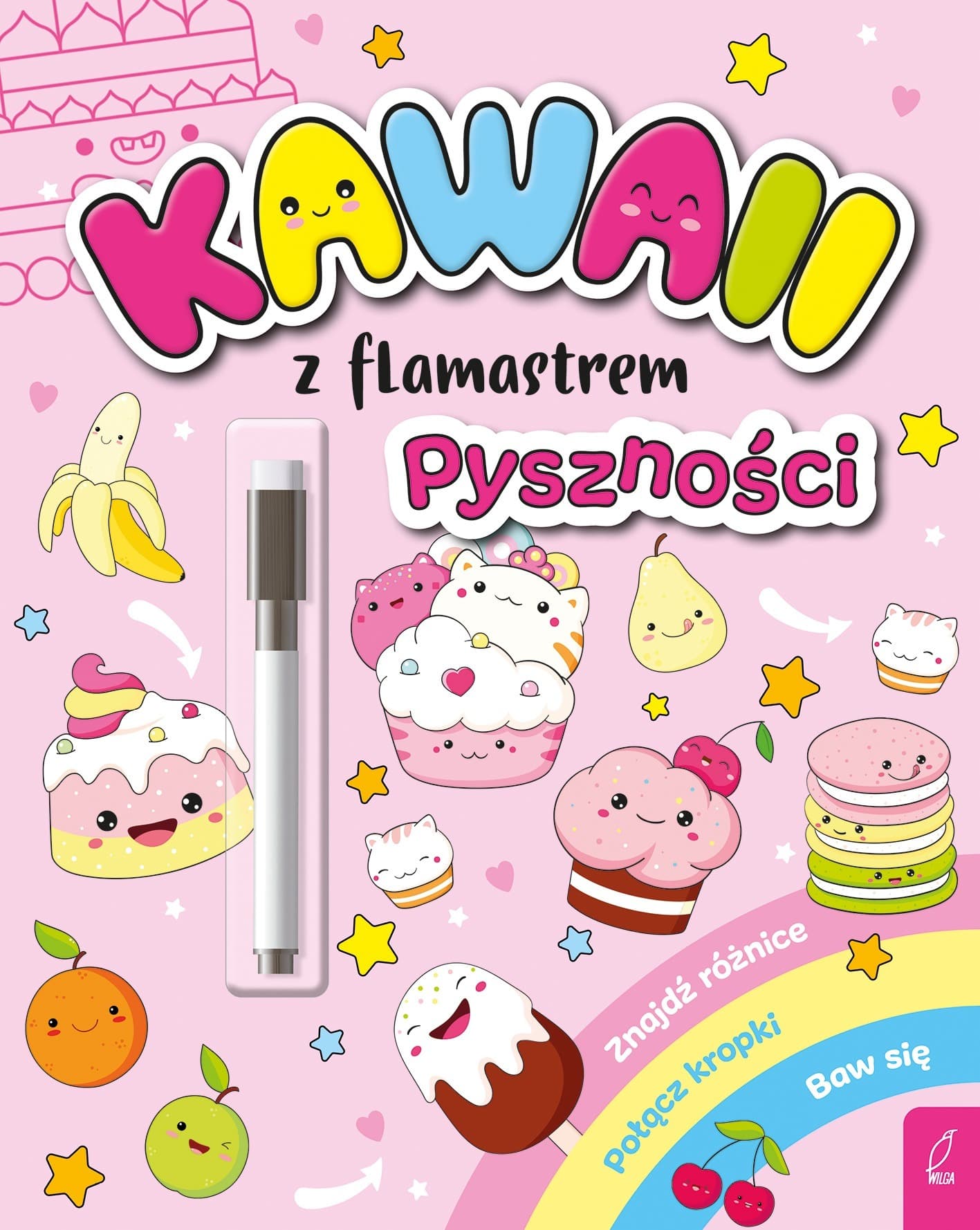 Kawaii z flamastrem suchościeralnym - Pyszności