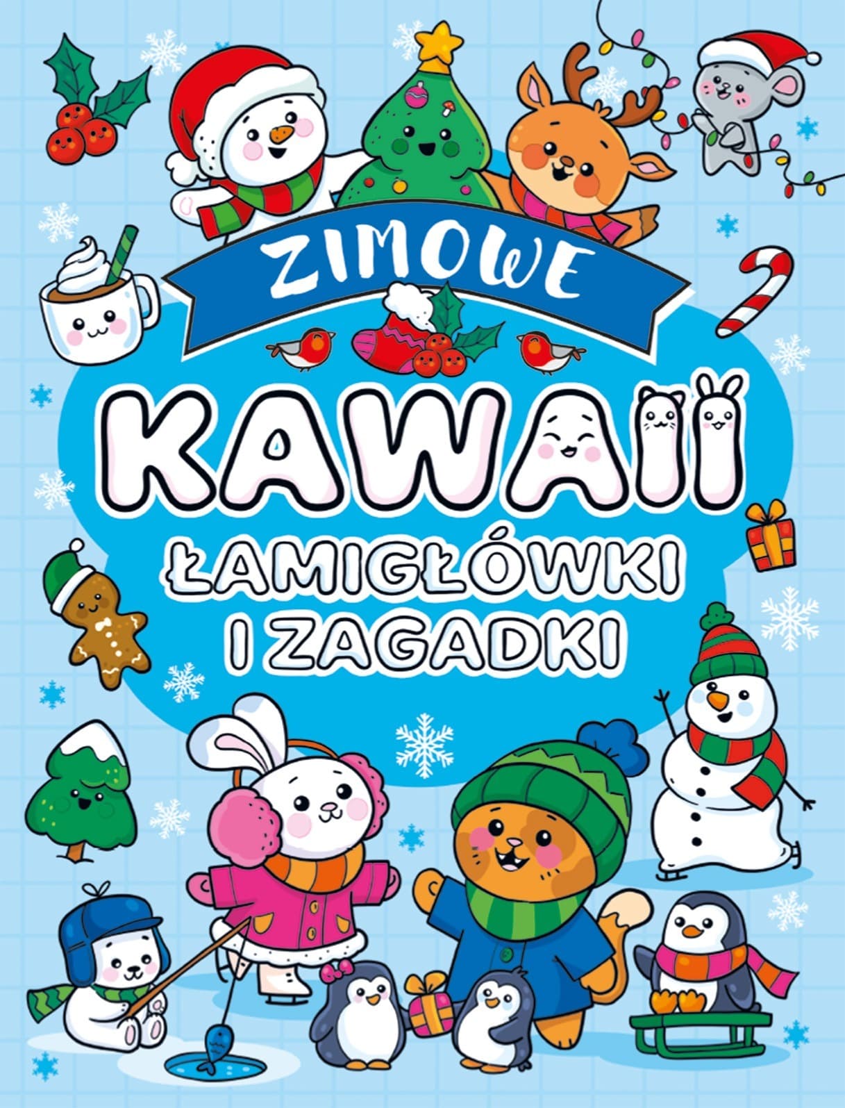 Kawaii. Zimowe Łamigłówki i Zagadki