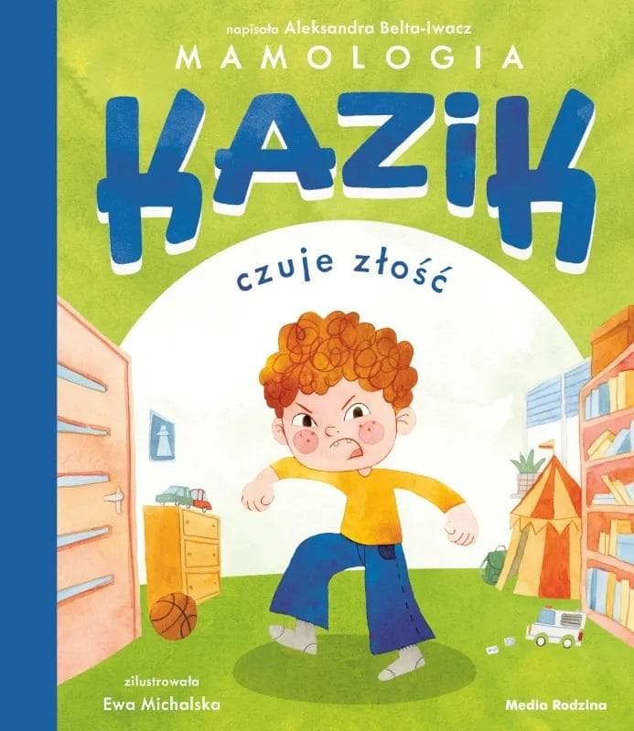 Kazik czuje złość. Kazik
