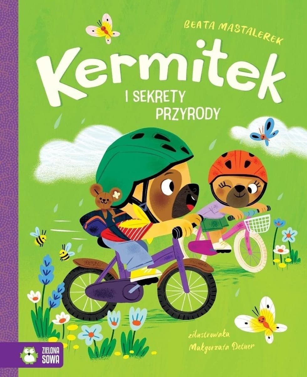 Kermitek i sekrety przyrody - książka dla dzieci Beata Mastalerek, Małgorzata Detner