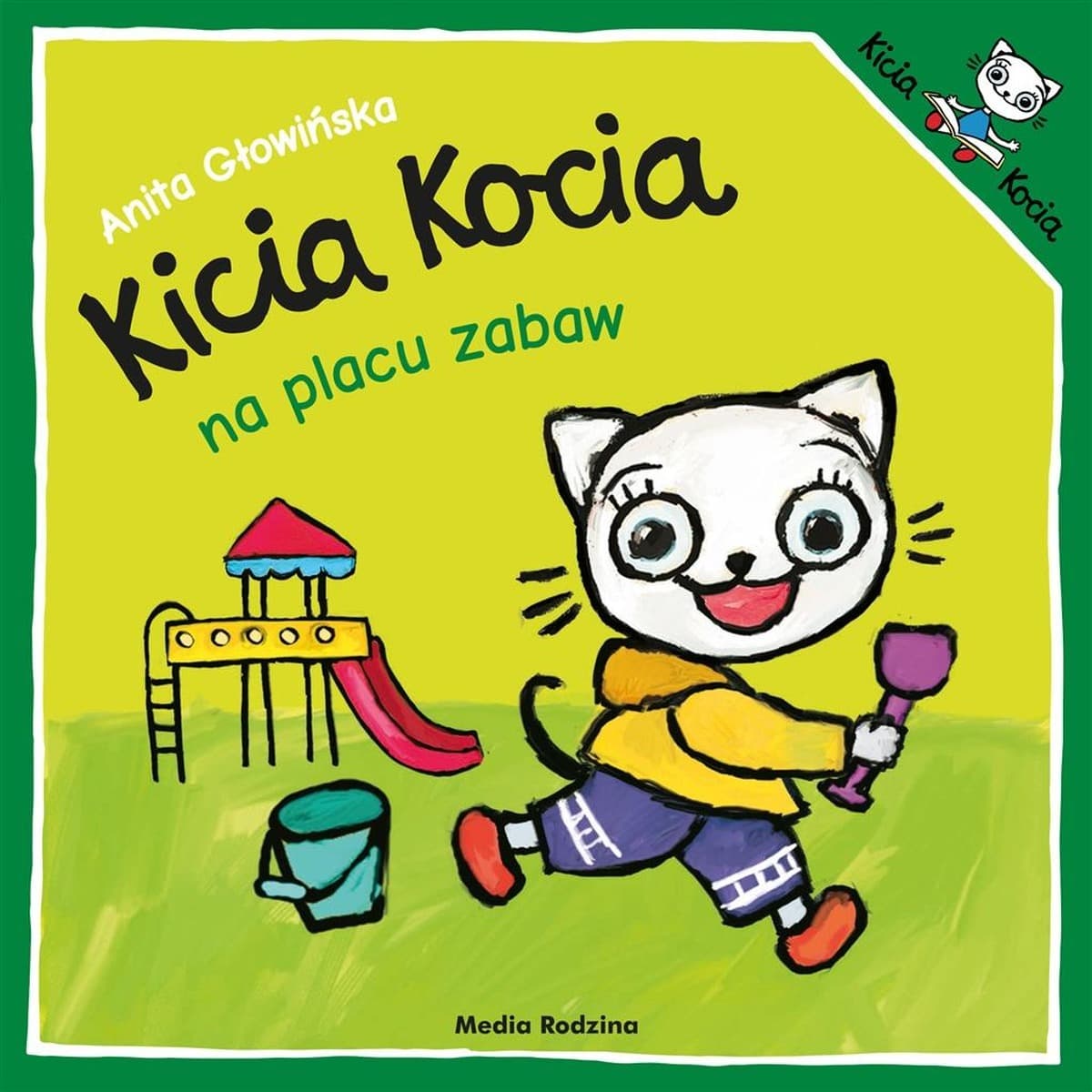 Kicia Kocia Kicia Kocia na placu zabaw książka dla dzieci