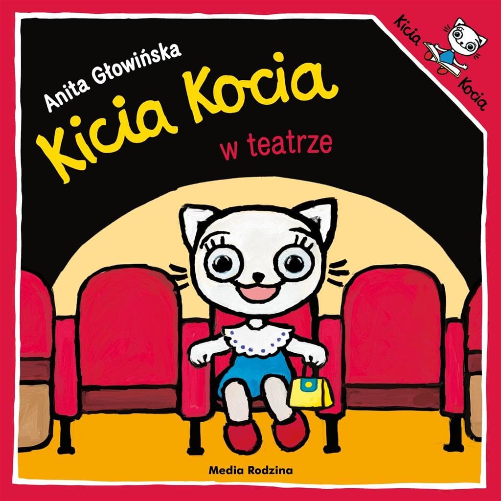 Kicia Kocia Kicia Kocia w teatrze książka dla dzieci