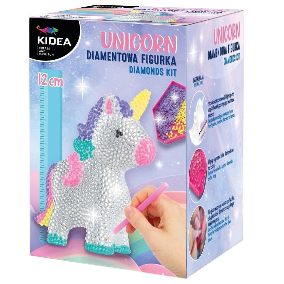 Kidea Diamentowa Figurka Unicorn
