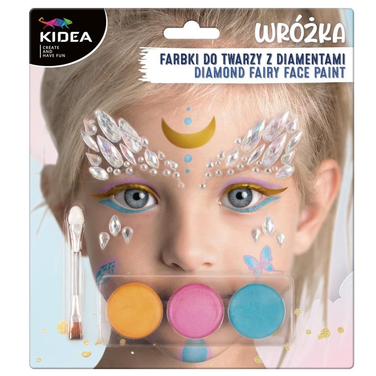 Kidea Farbki do Twarzy Wróżka z Diamentami