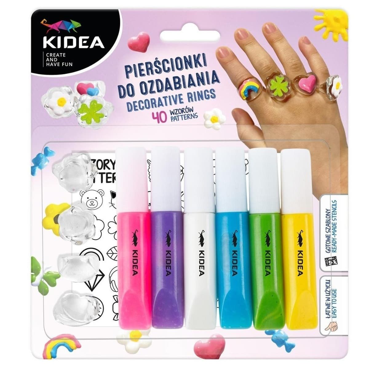 Kidea Pierścionki do Ozdabiania